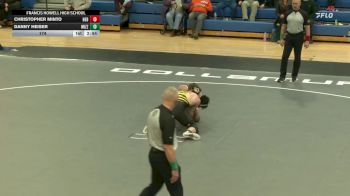 174 lbs Finals (2 Team) - Christopher Minto, Nebraska vs Danny Heiser, Missouri