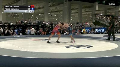60 kg Semis - Paxton Creese, Storm/Nyac vs Zane Richards, Illinois RTC/ Titan Mercury Wrestling Club