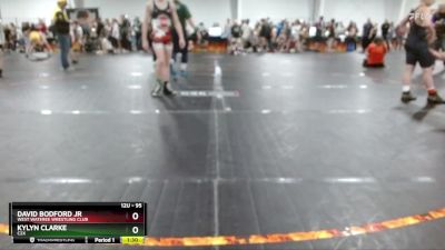 95 lbs Quarterfinal - Kylyn Clarke, C2X vs David Bodford Jr, West Wateree Wrestling Club