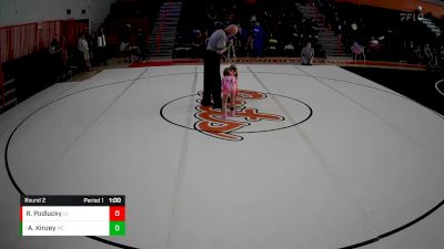 6U - 50 lbs Round 2 - Annabelle Kinzey, Marion Center vs Reid Podlucky, Ligonier Valley