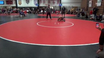 Bracket 17 lbs Cons. Semi - Callen Pieper, Fort Madison Wrestling Club vs Miles Bailey, New London Tiger Cubs