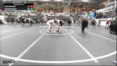 119 lbs 2nd Place - Daxton Bean, Elgin Wrestling vs Brodee Bryan, Shelton Wrestling Academy
