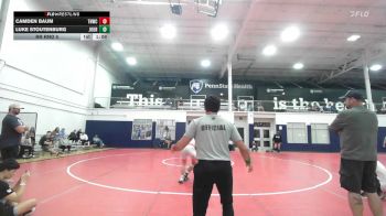 140 lbs Rr Rnd 5 - Camden Baum, Team Nauman Silver Fox - HSC vs Luke Stoutenburg, Journeymen Wrestling Blue - HSC