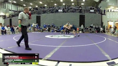 144 lbs Placement Matches (8 Team) - Anthony Gurrola, Homestead vs Luke McGinley, Indianapolis Cathedral