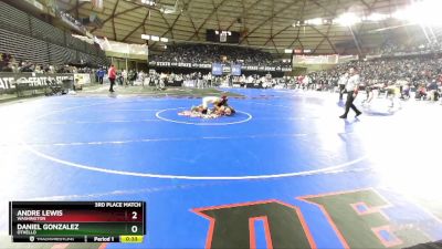 2A 113 lbs 3rd Place Match - Daniel Gonzalez, Othello vs Andre Lewis, Washington