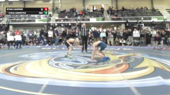 120 lbs Semifinal - Ryan Cantino, South Kingstown vs Cole Lemovitz, Ponaganset