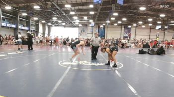 138 lbs Rr Rnd 1 - JayAnna Hahn, Elite NJ Black vs Halley House, Cheyenne Ladies Wrestling Club