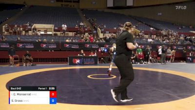 65 lbs Cons. Round 3 - Christian Monserrat, New York Athletic Club vs Seth Gross, Sunkist Kids Wrestling Club