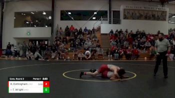 141 lbs Cons. Round 3 - Timothy Wright, Indianapolis vs Hunter Cottingham, Indianapolis
