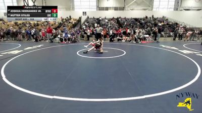 108 lbs Champ. Round 3 - Joshua Hernandez Jr., Malone Youth Wrestling Club vs Nutter Stiles, LeRoy Wrestling Club