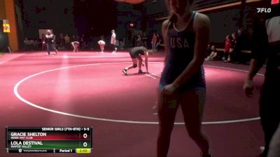 S-5 lbs Round 1 - Gracie Shelton, Indee Mat Club vs Lola Destival, Wapsie Valley