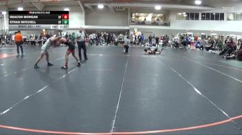 141 lbs Champ. Round 2 - Deacon Morgan, Unattached vs Ethan Mitchell, Unattached