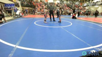 55 lbs Round Of 16 - Dwight Gammill, R.A.W. vs Jack Crain, Skiatook Youth Wrestling