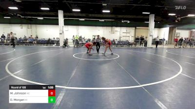 120 lbs Round Of 128 - Mac Johnson, NC vs Deacon Morgan, MI