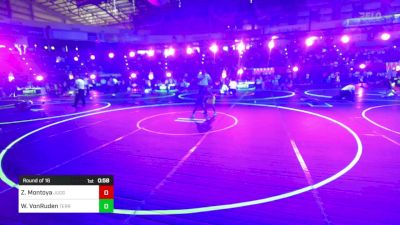 54 lbs Round Of 16 - Zane Montoya, Juggernaut WC vs Will VonRuden, Terry Wrestling Club