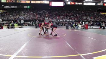 140 lbs Champ. Round 1 - Hayden Palmer, Moscow vs Audrina Rendon, Sunnyside