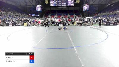106 lbs Rnd Of 16 - Ezekiel Witt, Kansas vs Gavin Miller, Oklahoma