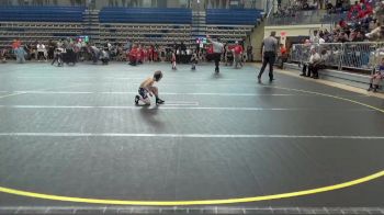 50 lbs Cons. Round 1 - Bohdi Tsikerdanos, Warhawks vs Kellan Waldman, Navy Junior