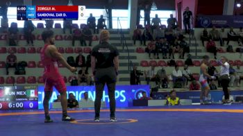 74 kg Qualif. - Mohamed Ali Zorgui, Tunisia vs Diego Antonio Sandoval Zarco, Mexico