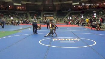 61 lbs Rr Rnd 4 - Dawson Woolsey, Bristow Wrestling Club vs Scarlet Martinez, Tulsa Blue T Panthers