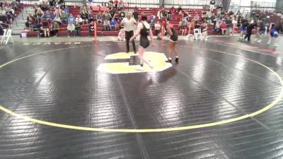 135 lbs Champ. Round 1 - Zuri Saunders, Central vs Kaylee Buckner, Moorcroft