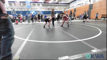 110-120 lbs Rr Rnd 2 - Adrian Hernandez, ARDMORE TAKEDOWN CLUB vs Boston Bordwine, Tecumseh Youth Wrestling