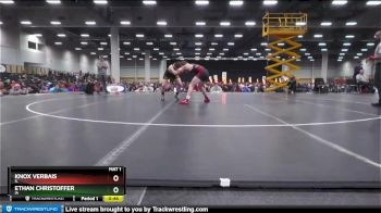 136 lbs 1st Place Match - Ethan Christoffer, IA vs Knox Verbais, IL