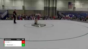 135 lbs Quarterfinal - Brady Ison, Brownsburg vs Grayson Woodcock, Beastmode