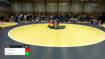 218 lbs Consi Of 8 #1 - Elias Corona, Oakdale vs Anthony Cowan, Linden