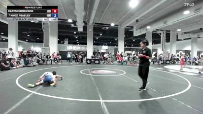 33 lbs 7th Place Match - Easton Robinson, Legends Of Gold Las Vegas vs Knox Peasley, Inland Northwest Wrestling Training Center