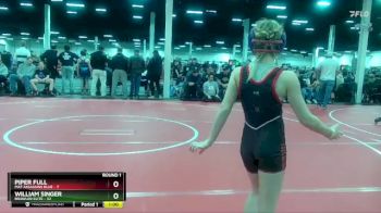 76 lbs Round 3 (10 Team) - Piper Full, Mat Assassins Blue vs William Singer, Brawler Elite