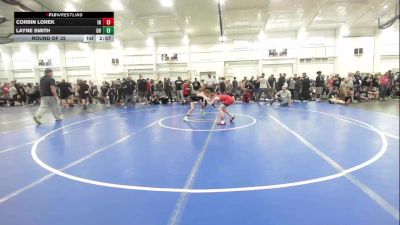 S-90 lbs Round Of 32 - Corbin Lorek, IN vs Layne Smith, OH