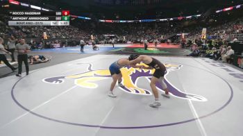 Champ. Round 1 - Anthony Arredondo, Overton vs Rocco Hageman, East Butler