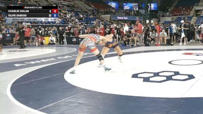 125 lbs Cons. Rd Of 64 - Charlie Dolan, Illinois vs Olive Dubois, Kansas