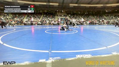 70 lbs Consolation - Roman Rodriguez, Gulf Coast Wrestling Club vs Talmadge Dawkins, Roundtree Wrestling Academy