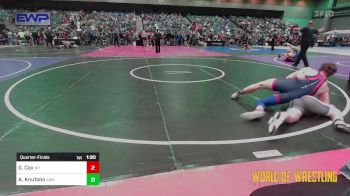 182 lbs Quarterfinal - Gabe Cox, New Plymouth vs Asa Knutson, Ascend Wrestling Academy