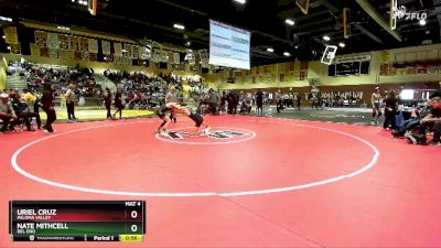 106 lbs Cons. Round 7 - Uriel Cruz, Paloma Valley vs Nate Mithcell, Del Oro