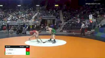 2A-170 lbs Quarterfinal - Landon Heaps, Kemmerer vs James Long, Moorcroft