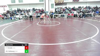 215 lbs Round Of 16 - Tyler Grady, Hingham vs Max Holloway, Agawam