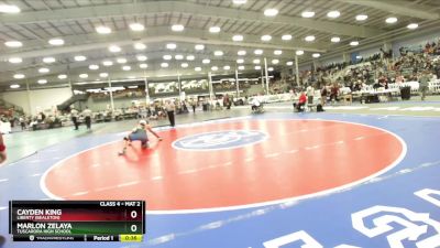 4-144 lbs Cons. Round 2 - Cayden King, Liberty (Bealeton) vs Marlon Zelaya, Tuscarora High School