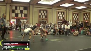 52 lbs Finals (8 Team) - EVAN WHITBRED, Keystone Krush vs Anthony Defilippis, Yale Street WC