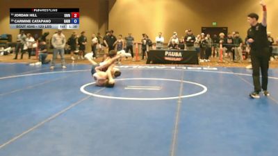 120 lbs Cons. Rd Of 16 - Jordan Hill, Savage vs Carmine Catapano, Barn Brothers