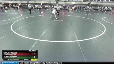 112 lbs Cons. Round 2 - Kian Dunham, Kimberly Wrestling Club vs Kylan Walsh, DC Elite Wrestling