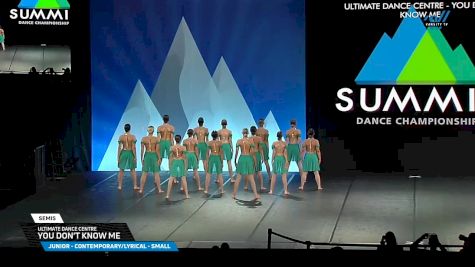 Ultimate Dance Centre - You Don't Know Me [2025 Junior - Contemporary/Lyrical - Small Semis] 2025 The Dance Summit