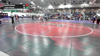 149 lbs Cons. Round 5 - Alex Walker, Central Methodist vs Nakkos Benton, Baker (Kan.)