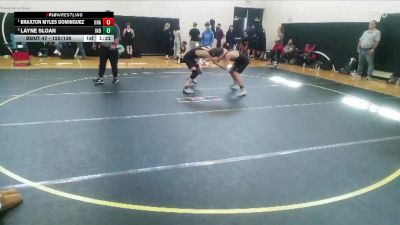 122/136 Round 3 - Braxton Myles Dominguez, Unaffiliated vs Layne Sloan, Independent