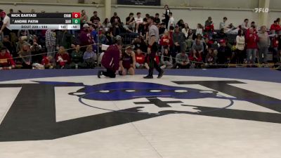 144 lbs Cons. Round 2 - Andre Patin, Xavier vs Nick Bartasi, Chaminade