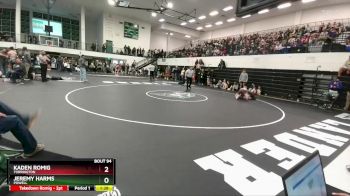 150 lbs Champ. Round 2 - Jeremy Harms, Powell vs Kaden Romig, Torrington