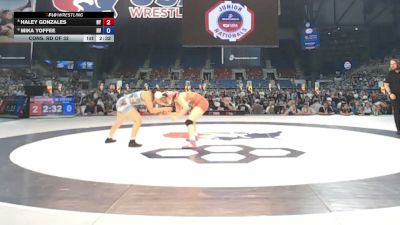 135 lbs Cons. Rd Of 32 - Haley Gonzales, New York vs Mika Yoffee, Nevada