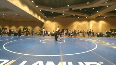 215 lbs Quarters - Lincoln Snell, South Side Wrestling Club vs Hunter Miller, Creek Style Wrestling Club
